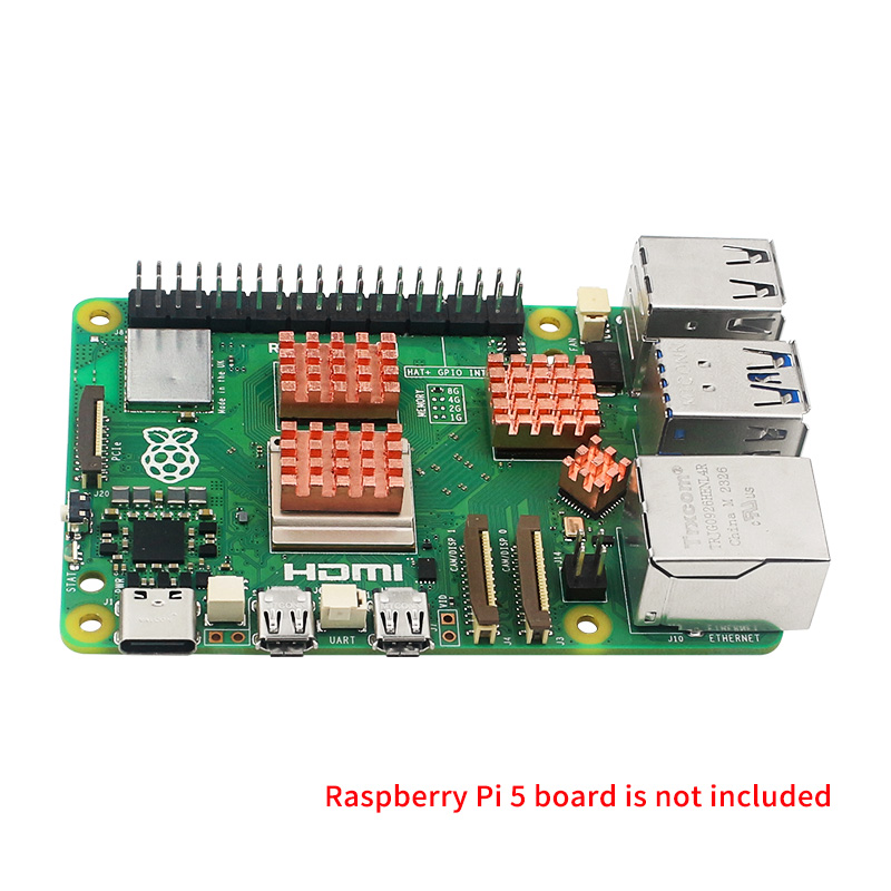 Raspberry Pi 5 Heat Sink Coppe - Raspberry Pi Water Cooling Kit recension och pris