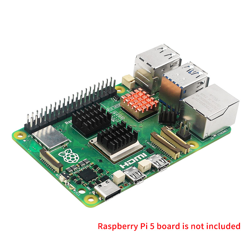Raspberry Pi 5 Heat Sink Coppe - Raspberry Pi Water Cooling Kit recension och pris