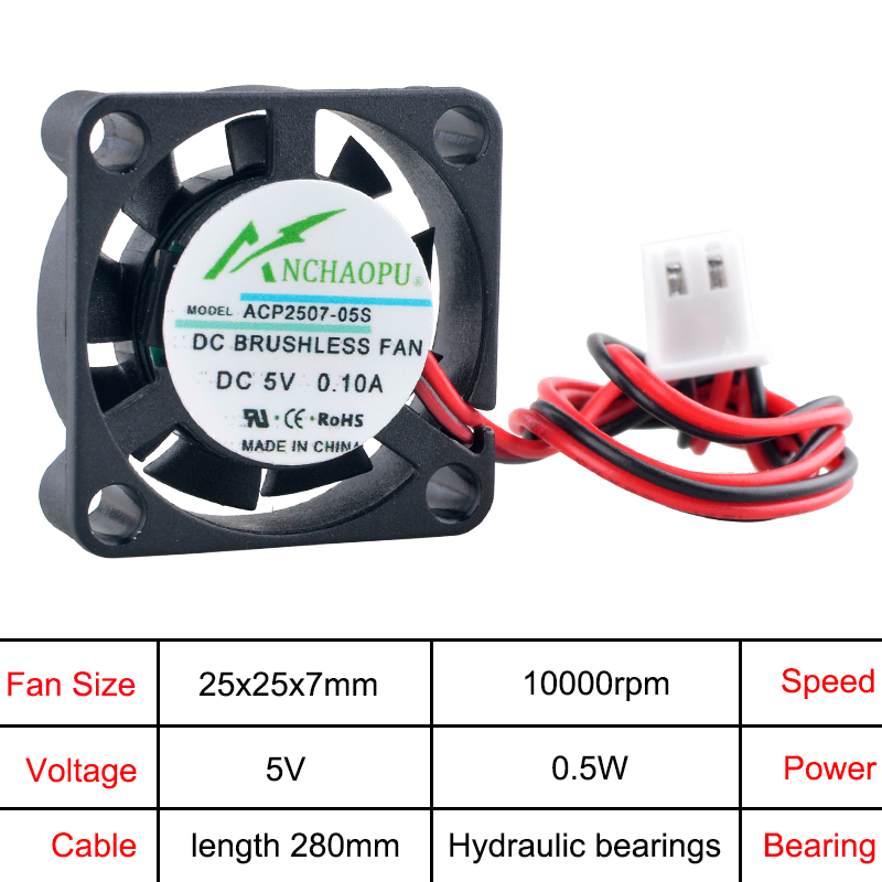 ANCHAOPU 25mm Ultra-Thin Cooli - Raspberry Pi Water Cooling Kit recension och pris